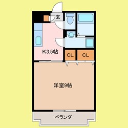 相可駅 徒歩18分 1階の物件間取画像